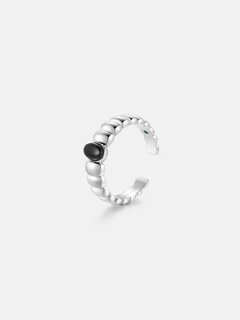 Bold Black Onyx Ring