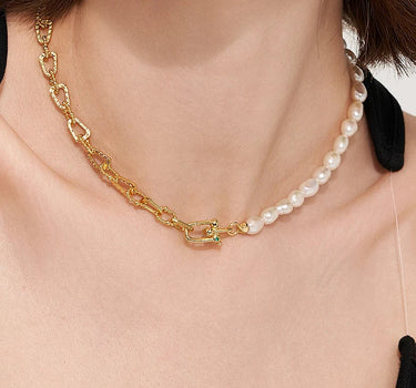 Bold Pearl Necklace