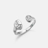 Celestial Diamond Silver Ring