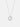 Celestial Halo Silver Necklace