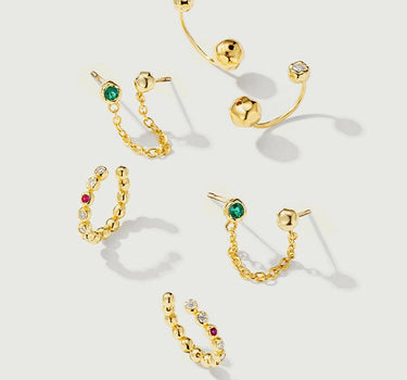 Tiny Earring Stack