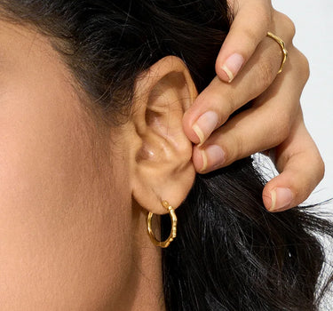 Chic-curve Hoop Earrings