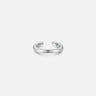 Chunky Wave Silver Ring