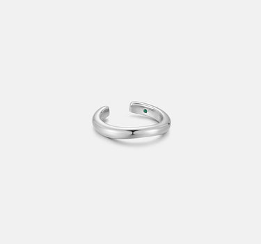 Chunky Wave Silver Ring