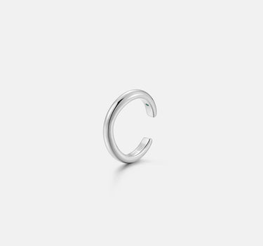 Chunky Wave Silver Ring