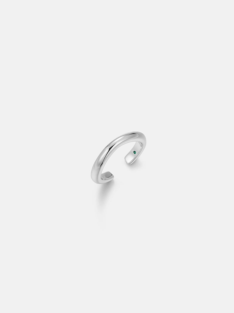 Chunky Wave Silver Ring