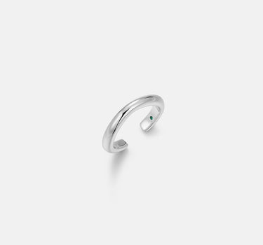 Chunky Wave Silver Ring