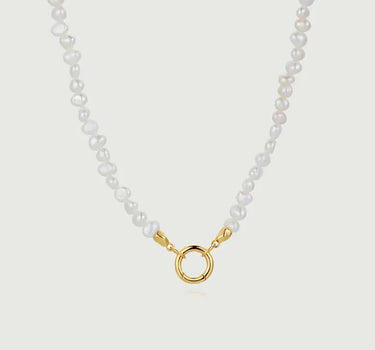 Convertible Pearl Chain Necklace