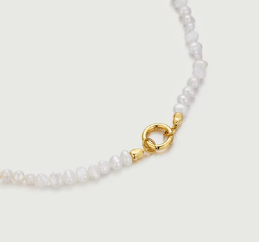 Convertible Pearl Chain Necklace