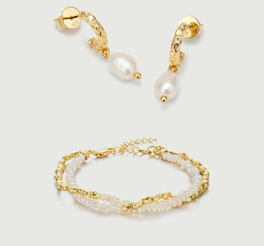 Daily Pearl Set-obyjewelry