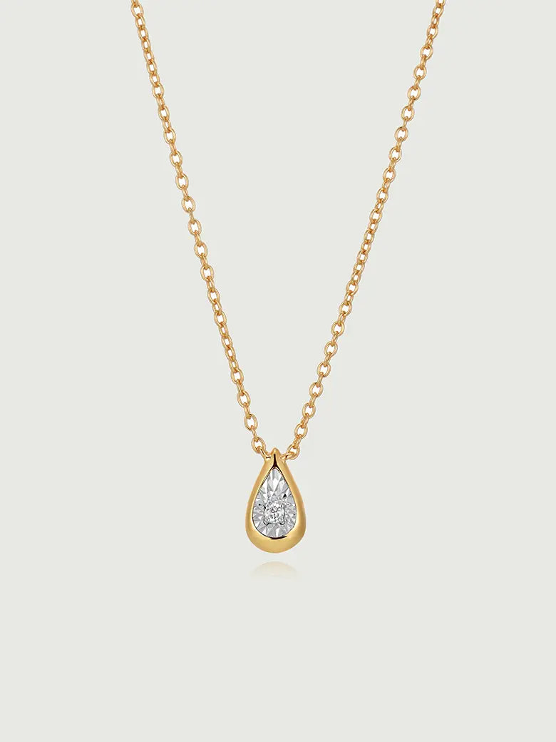 Dewdrop Diamond Necklace