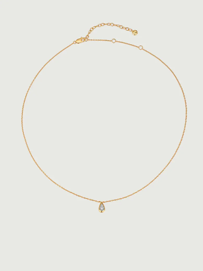 Dewdrop Diamond Necklace