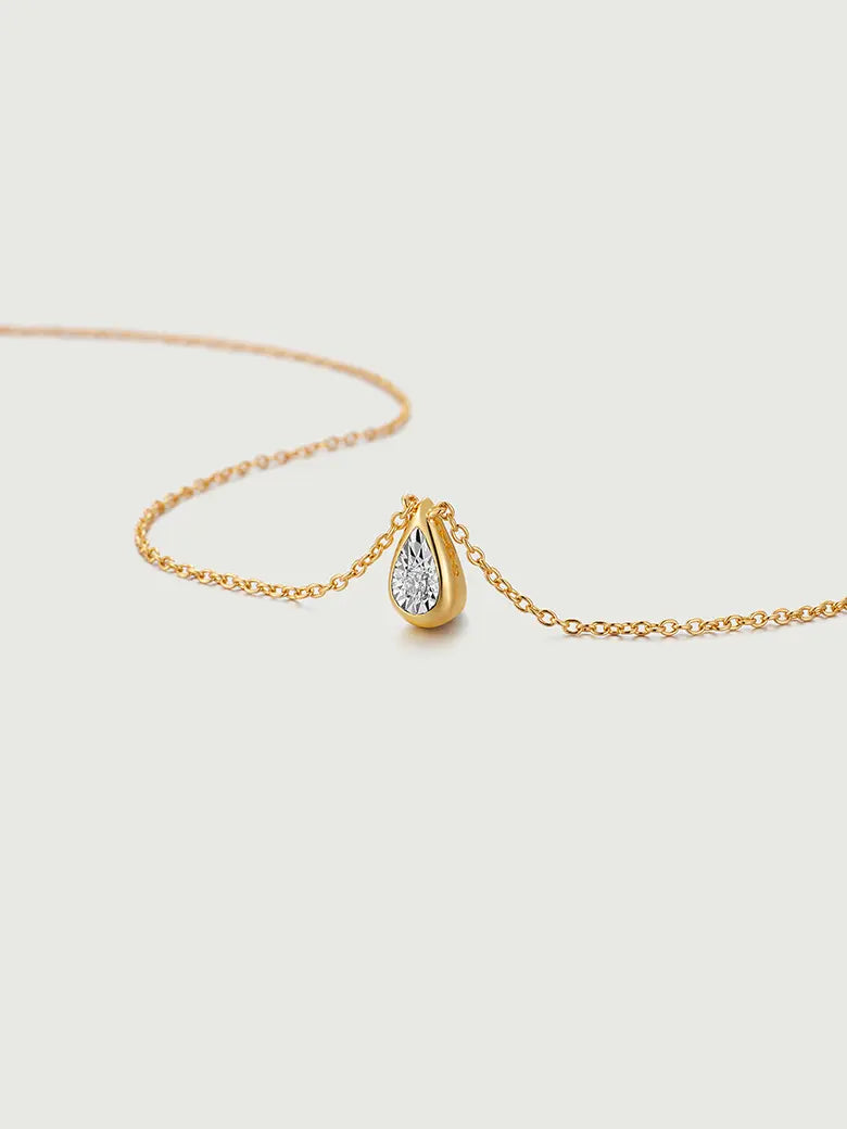 Dewdrop Diamond Necklace