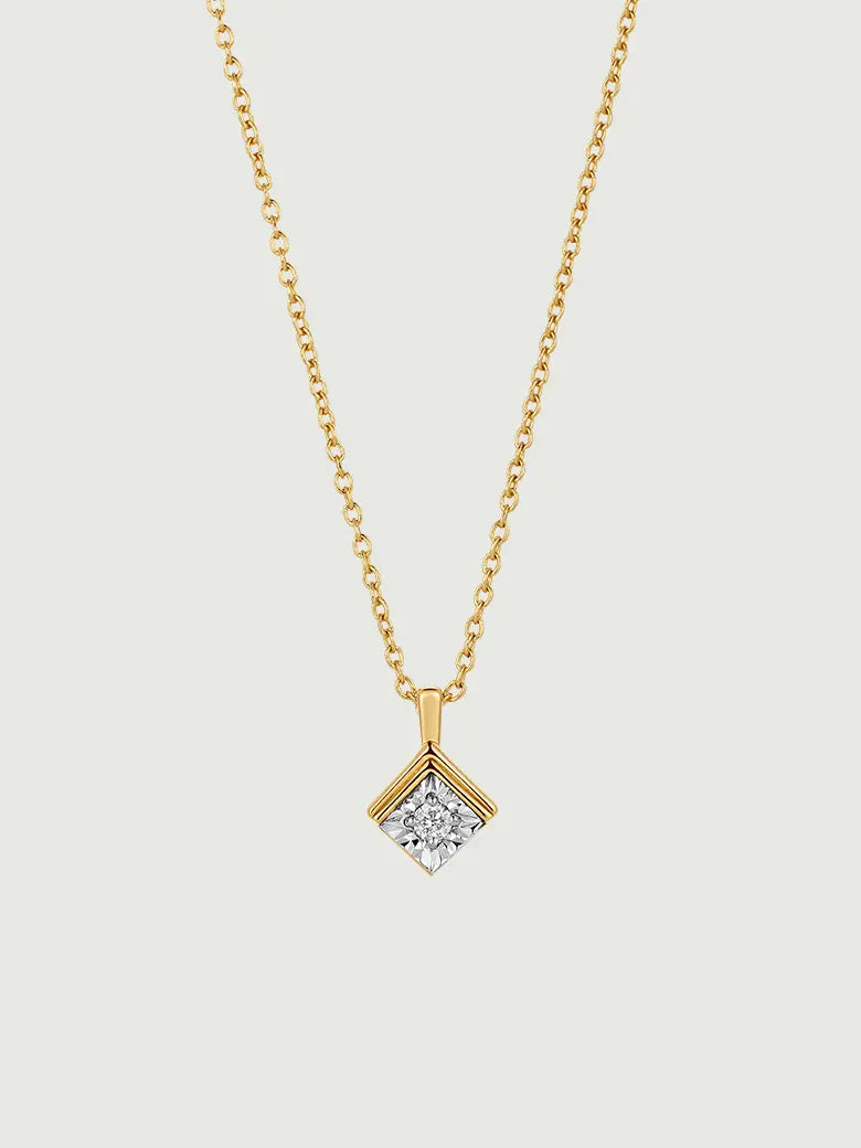 Diamond Charm Necklace