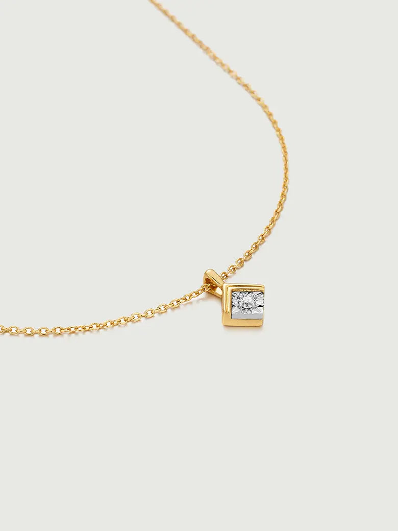 Diamond Charm Necklace