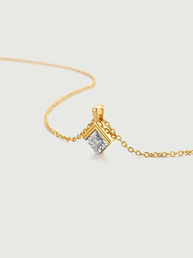 Diamond Charm Necklace