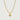 Diamond Dove Coin Pearl Necklace