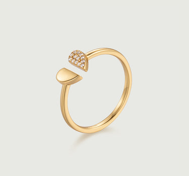 Diamond Heart Ring