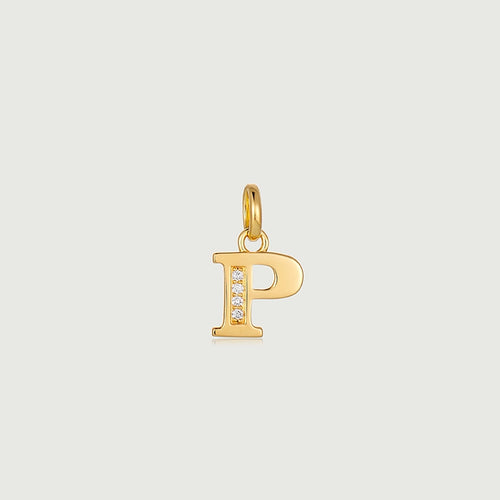 Diamond Letter Pendant