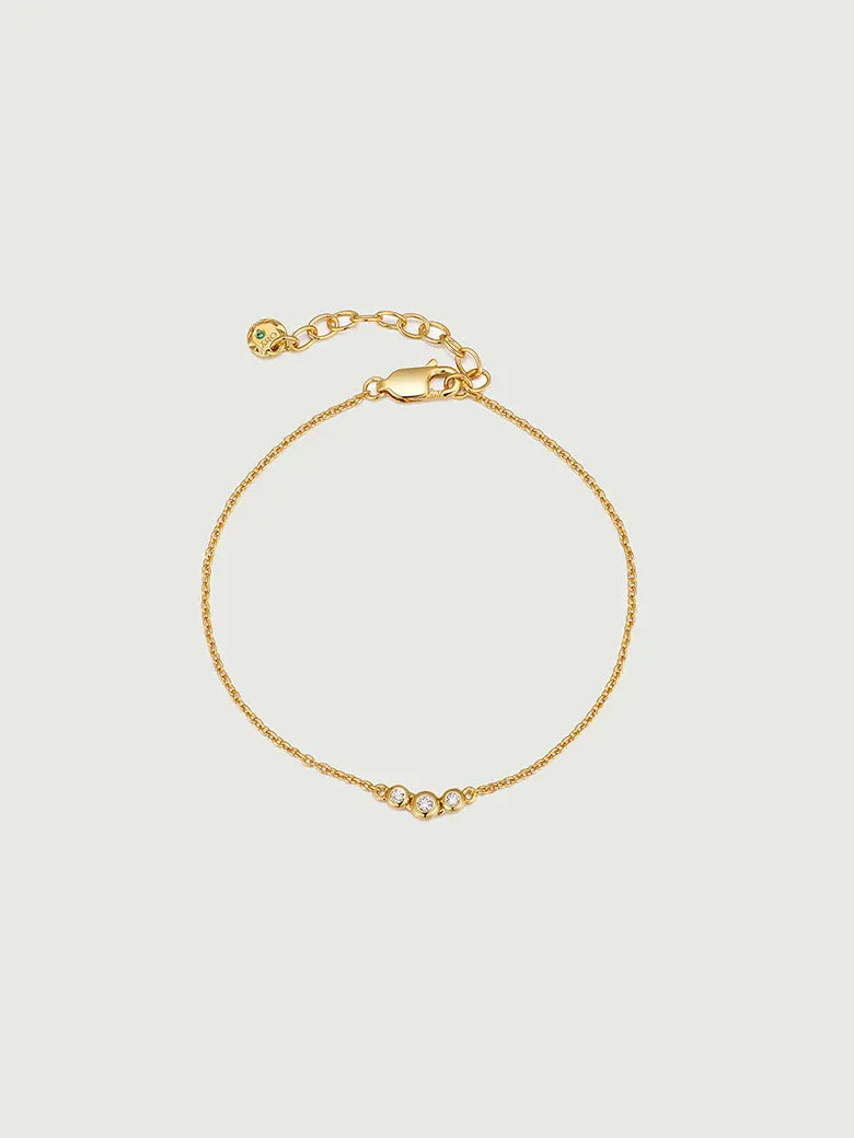 Diamond Spheres Bracelet-obyjewelry