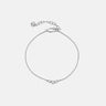 Diamond Spheres Silver Bracelet-obyjewelry