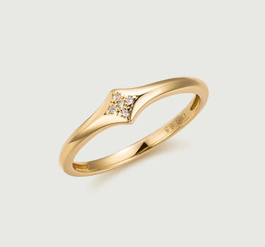 Diamond Star Ring
