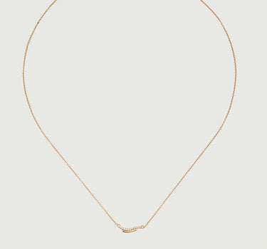  Diamond Wave Necklace