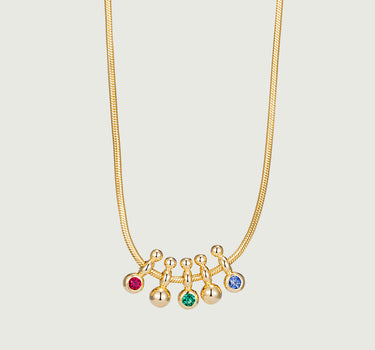 Domino Snake Chain Necklace