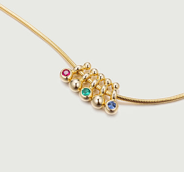 Domino Snake Chain Necklace