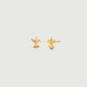 Dove in Motion Stud Earrings