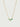 Emerald Spheres Bezel Set Necklace