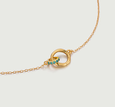 Encircle Loops Emerald Necklace