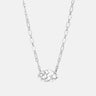 Engravable Mariner Paperclip Silver Necklace