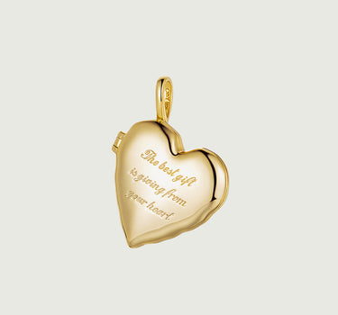 Engravable Photo Heart Locket