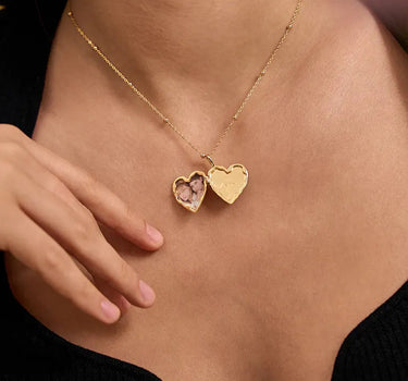 Engravable Photo Heart Locket