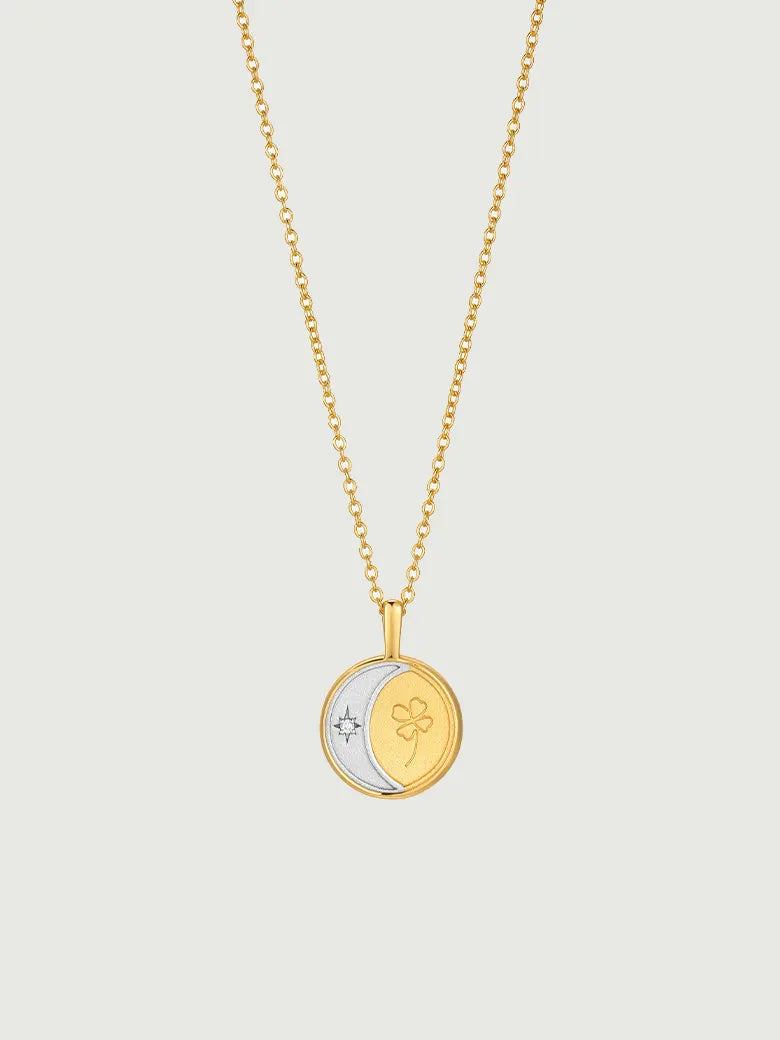 Engravable Signature Charm Necklace-obyjewelry