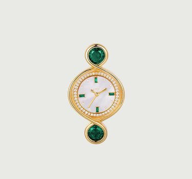 Finesse Gemstone Watch Earrings