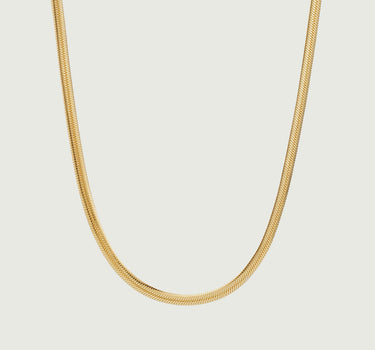 Flat Snake Chain Necklace