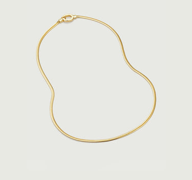 Flat Snake Chain Necklace