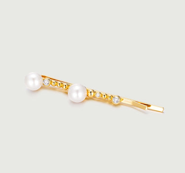 Floating Pearl Hair Clip