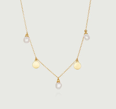 Floating Pearl Necklace-obyjewelry