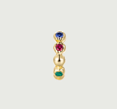 Gemstone Sphere Ear Cuffs