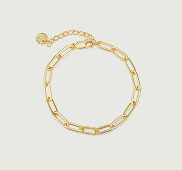 Glossy Paperclip Bracelet