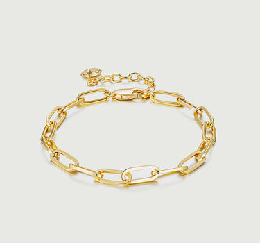 Glossy Paperclip Bracelet