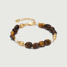 Golden Tiger's Eye Beaded Bracelet-obyjewelry