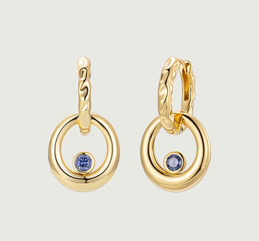Hammer Hoop Earrings