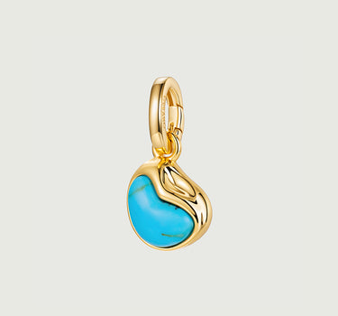 Heart Turquoise Pendant Charm
