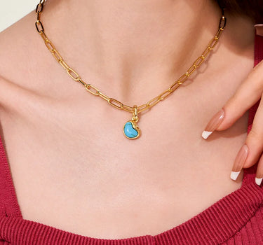 Heart Turquoise Pendant Charm
