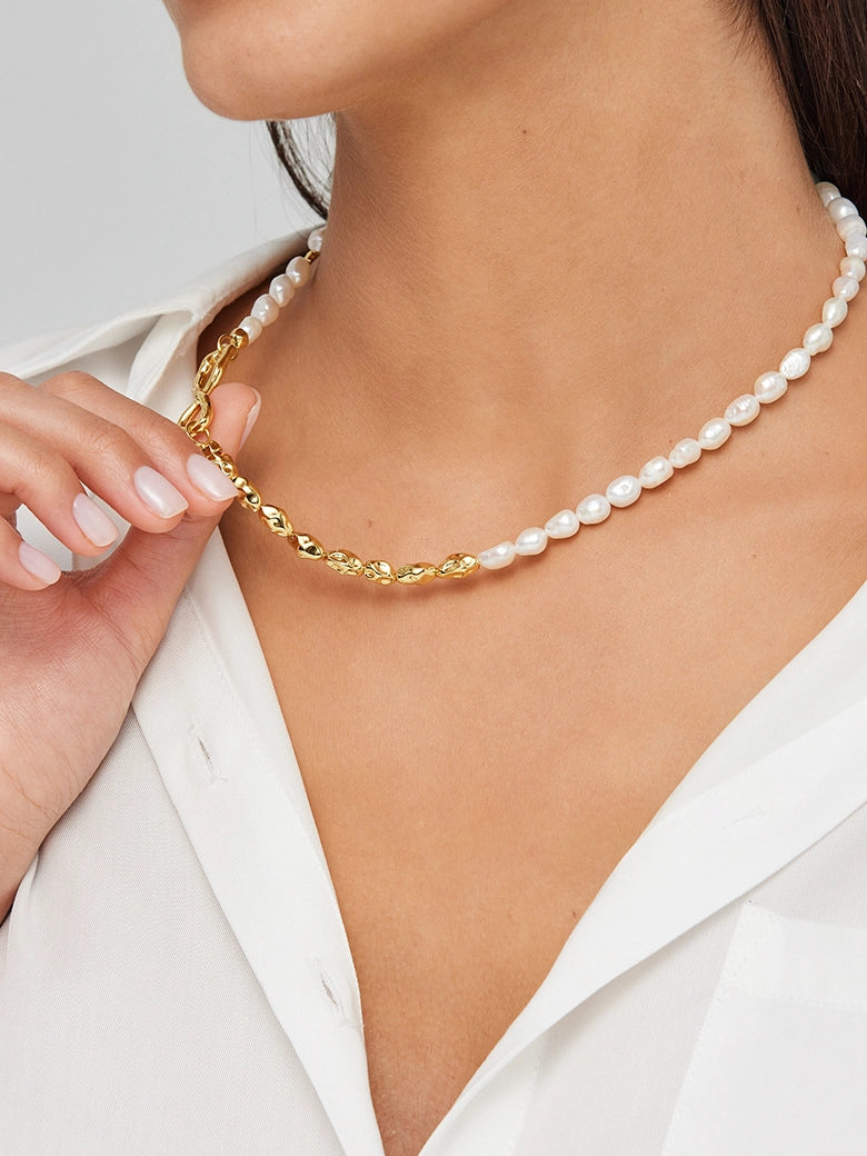 Infinite Baroque Pearl Necklace 45cm/18"