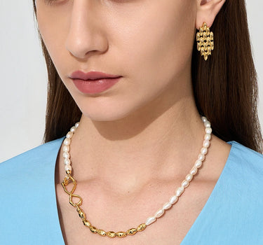 Infinite Baroque Pearl Necklace 45cm/18"